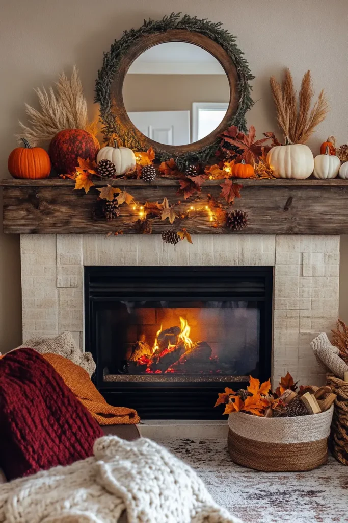 19 Fall Mantle Decor Ideas to Warm Up Your Space This Season