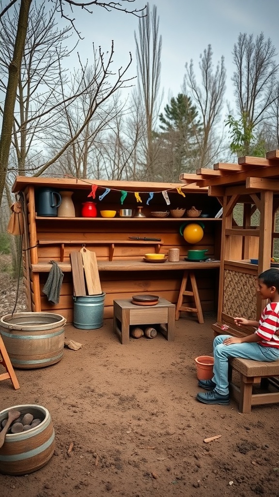 17 Fun and Creative Mud Kitchen Ideas for Outdoor Play