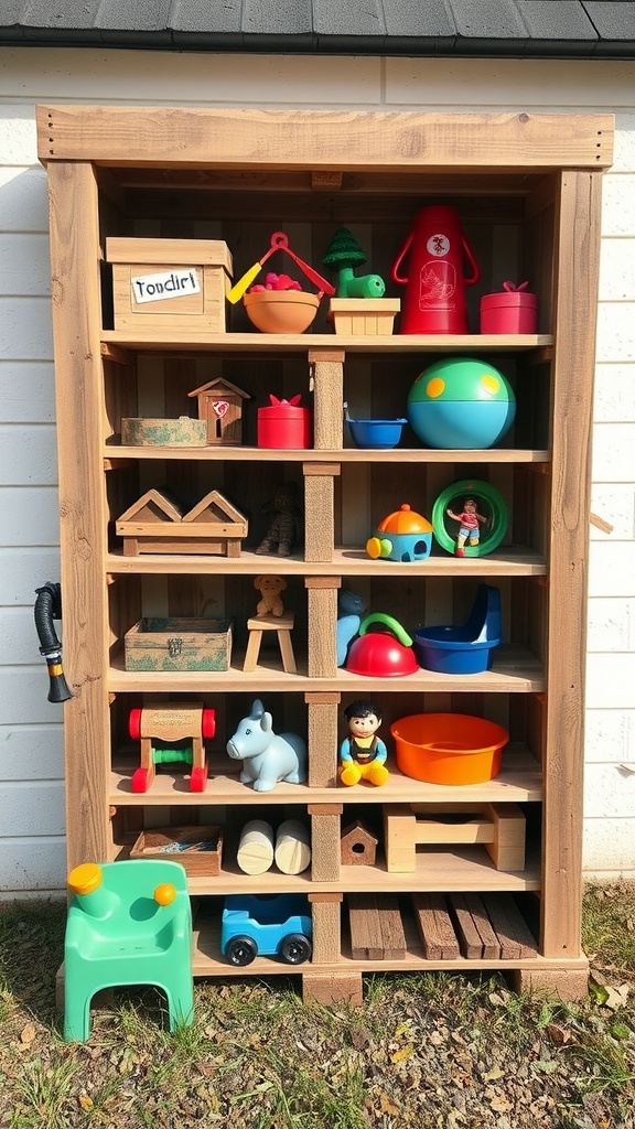 17 Creative Outdoor Toy Storage Ideas for a Clutter-Free Yard
