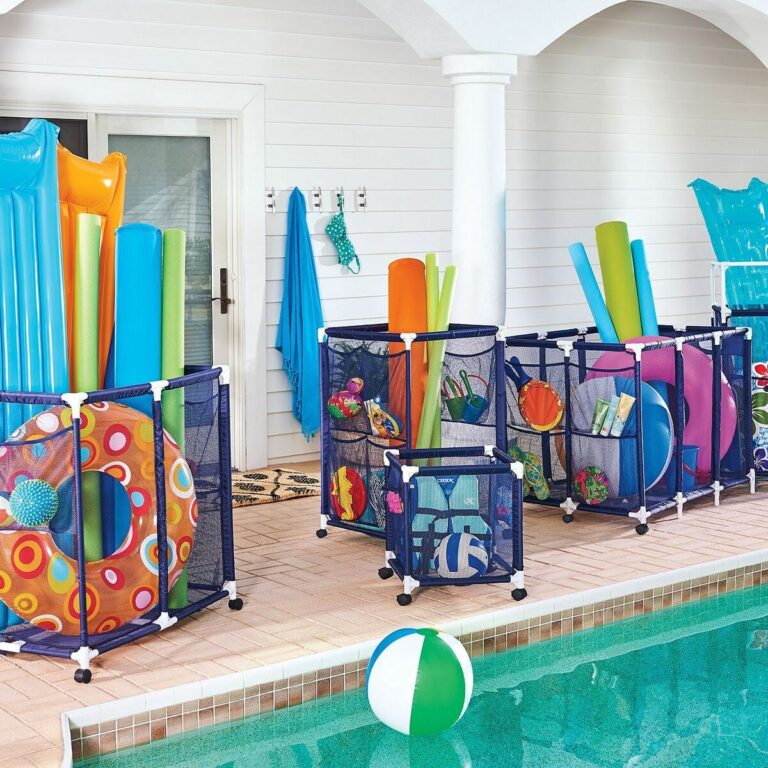 17 Pool Storage Ideas to Keep Your Backyard Organized and Stylish