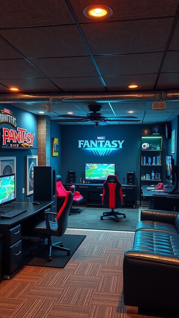 13 Creative Basement Game Room Ideas for Endless Fun