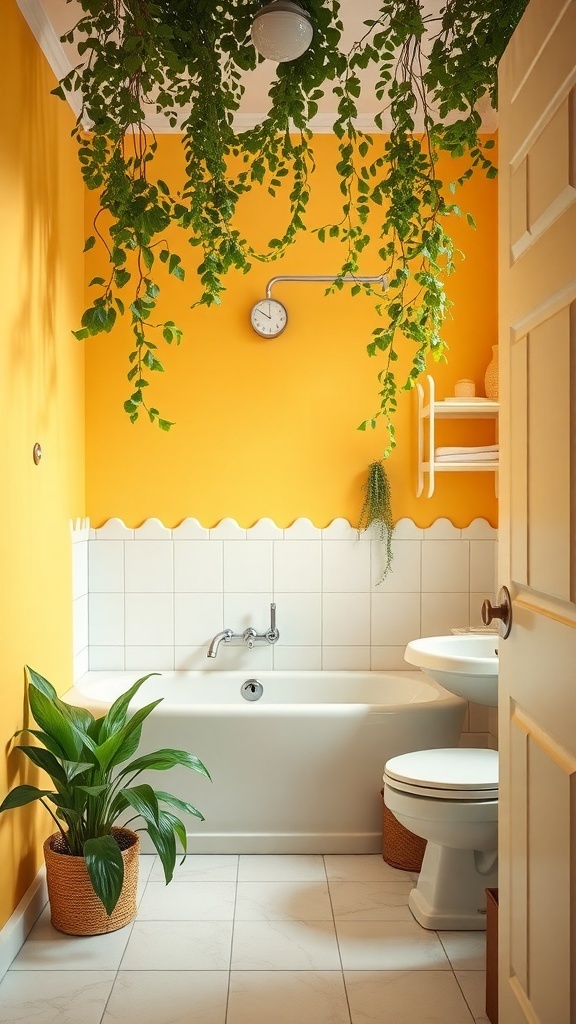 19 Stunning Yellow Bathroom Ideas to Brighten Your Space