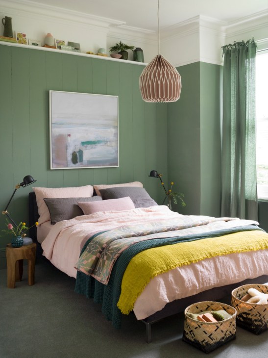 15 Sage Green Boho Bedroom Ideas